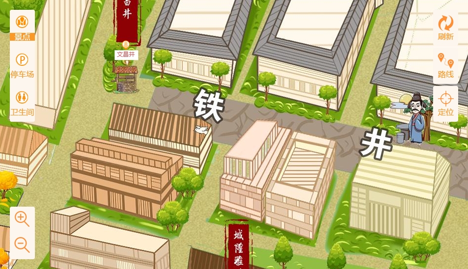 定襄智慧景区：手绘地图与语音导览的完美融合