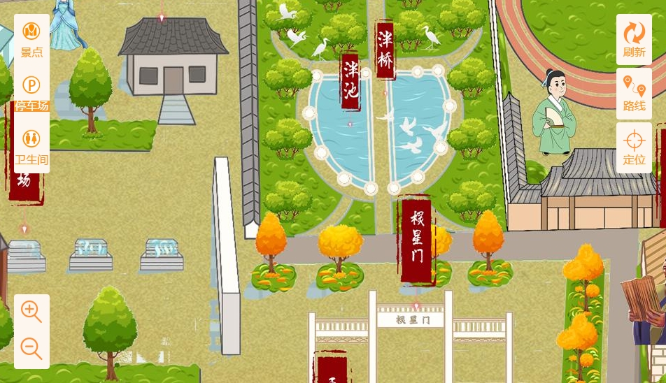 定襄手绘地图景区语音讲解导览系统：智慧景区建设的基石